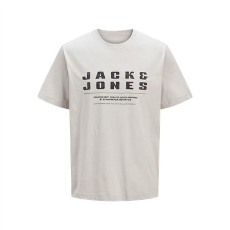 T-shirt à manches courtes homme Jack & Jones JCORECHARGE FRONT BRANDING TEE CREW NECK 12274716 Lila