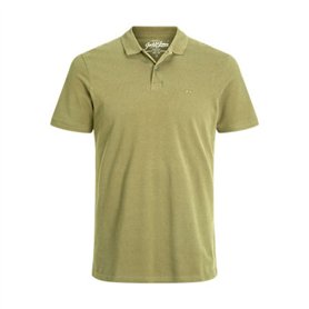 Polo à manches courtes homme Jack & Jones JJEBASIC POLO SS NOS 12136516 Vert