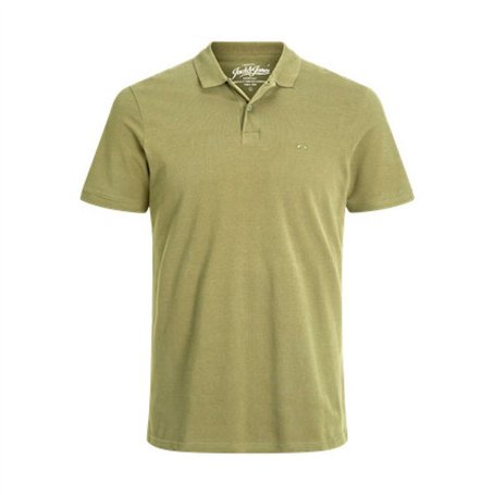 Polo à manches courtes homme Jack & Jones JJEBASIC POLO SS NOS 12136516 Vert