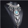 Amorar Dames Collier Corps Chaîne Bohème Clavicule Chaîne Rétro Chaîne Corps Bikini Bijoux Poitrine Chaîne Taille Chaîne Soutien