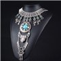 Amorar Dames Collier Corps Chaîne Bohème Clavicule Chaîne Rétro Chaîne Corps Bikini Bijoux Poitrine Chaîne Taille Chaîne Soutien
