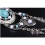 Amorar Dames Collier Corps Chaîne Bohème Clavicule Chaîne Rétro Chaîne Corps Bikini Bijoux Poitrine Chaîne Taille Chaîne Soutien