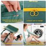 AiQInu Rangement Valise Lot de 7 Imperméable Organisateur de Voyage Packing Cubes Organiseur, sac à chaussures,Bagage Sacs