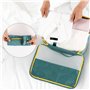 AiQInu Rangement Valise Lot de 7 Imperméable Organisateur de Voyage Packing Cubes Organiseur, sac à chaussures,Bagage Sacs