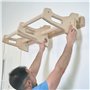 Gorletic - Barre de Traction Multifonction pour Callisthénie, Entraînement à Domicile, Fitness | Support Mural, Barre Musculatio
