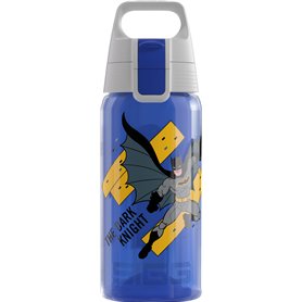 SIGG - Gourde pour enfant - Viva One - Batman - Convient pour les boissons gazeuses - Anti-fuite - Passe au lave-vaisselle - San