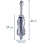 TREPPE - Ancre galvanisée parapluie 4 kg nautica bateau bateau pliable en acier moulé