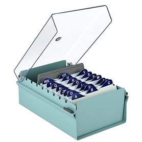 Acrimet Boîte à Fiches Organisateur 3'' x 5’'