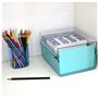 Base en Métal Robuste (Index AZ et un Séparateur Plastique Inclus) (Base Verte av