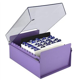 Acrimet Boîte à Fiches Organisateur 5'' x 8’'