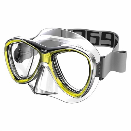 Masque de plongée Seac 0750079001 Jaune