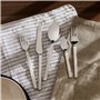 Alessi 4180/8 Dry Cuiller à Café en Acier Inoxydable 18/10 Brillant à Manche Satiné, Set de 6 Pièces, Argent