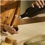 Alessi Msa32/tap Fior D'olio Bouchon Verseur Pour Bouteille D'huile en Acier Inoxydable 18/10 Brillant et Résine Thermoplastique