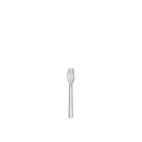 Alessi Reb09/16 Ovale Fourchette à Gâteaux en Acier Inoxydable 18/10 Brillant