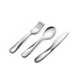 Alessi Giro Kids Collection UNS06S3 - Ensemble de Couverts pour Enfants pour les Premiers Déjeuners Seuls