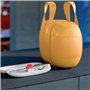 Alessi Food à Porter SA04S3 G - Ensemble de Couverts de Voyage en Acier Inoxydable 18/10 avec Boîtier en Résine Thermoplastique,