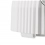 Alessi Plissé MDL09 W - Mixeur Design avec Carafe Graduée, Résine Thermoplastique, Prise Européenne 700W, 1.5l, Blanc