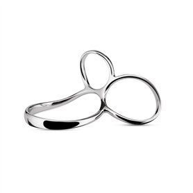 Alessi Pg01 Voile Doseur à Spaghettis en Acier Inoxydable 18/10 Brillant Argenté