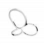 Alessi Pg01 Voile Doseur à Spaghettis en Acier Inoxydable 18/10 Brillant Argenté