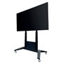 Support TV sur sol avec roues OMB 0716 100" 100 kg
