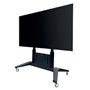 Support TV sur sol avec roues OMB 0716 100" 100 kg