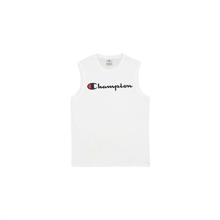 Maillot de Corps sans Manches pour Homme Champion CHAMPION TANK 220778 Blanc