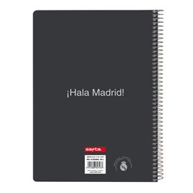 Carnet Real Madrid C.F. Blanc A5 80 Volets