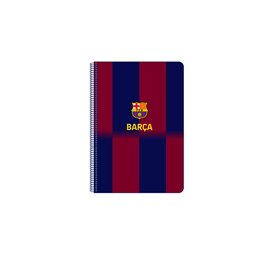 Carnet F.C. Barcelona Bleu Bordeaux A4 80 Volets