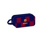 Range-Chaussures de Voyage F.C. Barcelona Bleu Bordeaux 29 x 15 x 14 cm