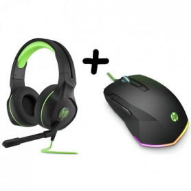 HP PACK GAMING - Souris M200 + Casque M400 64,99 €