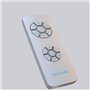 Cecotec Ventilateur de Plafond EnergySilence Aero 5200 White Design Télécommande et Minuterie, 40W, Diamètre de 132 cm, Moteur D