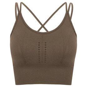 Soutien-gorge de Sport Born O22SM18 B Marron