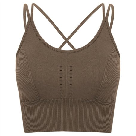 Soutien-gorge de Sport Born O22SM18 B Marron
