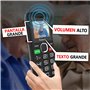Funker C120 Classic - Téléphone Portable pour Personnes âgées avec Bouton SOS - Grandes Touches et Volume élevé - USB-C - Batter