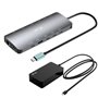 Hub USB i-Tec C31NANOTRIPLED140 Gris