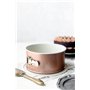 Patisse 2048277 Moule à Charnière avec Bord Haut Céramique 18 cm