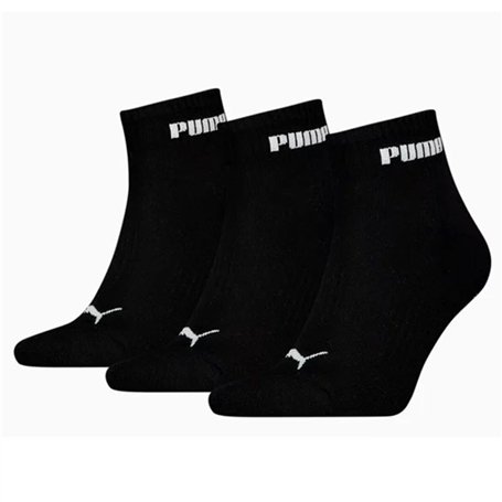 Chaussettes de Sport Puma CUSHIONED NEXT QUARTER 701225904 002 Noir 3 paires
