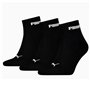 Chaussettes de Sport Puma CUSHIONED NEXT QUARTER 701225904 002 Noir 3 paires