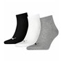 Chaussettes de Sport Puma QUARTER PLAIN 3P 701230337 882 Gris 3 paires