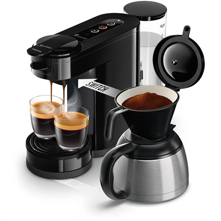 Philips Senseo Switch HD6592/64 Machine à café à dosettes et filtre