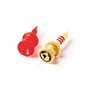 Green Swing Tees de Golf en Bambou de 32 mm Unisexe, Rouge