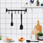 JOOTUEPO 2 Pièces Spatule Silicone, Spatule Cuisine Patisserie, Silicone Résistant à la Chaleur Antiadhésifs Ustensiles à Maryse