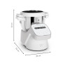 Moulinex, Companion, Robot cuiseur, 14 fonctions, Capacité XL 10 personnes, Gris, Fabriqué en France, HF8408F1