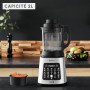 Moulinex Blender chauffant, 1400 W, 10 programmes automatiques, Lames amovibles, Fonction nettoyage en profondeur, Panier vapeur