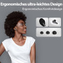 JBMI Ecouteurs Bluetooth sans Fil, Écouteurs sans Fil Bluetooth 5.3, 4 Micro ENC Anti Bruit, Basses Puissantes, 60H de Lecture, 
