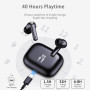 Ecouteurs Bluetooth Sans Fil, Écouteurs Bluetooth 5.3 Hi-FI Stéréo avec 4 ENC Réduction Antibruit Mic, 40H Casque Sans Fil avec 
