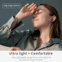 Ecouteurs Bluetooth Sans Fil, Écouteurs Bluetooth 5.3 Hi-FI Stéréo avec 4 ENC Réduction Antibruit Mic, 40H Casque Sans Fil avec 