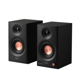 Edifier MR3 - Haut Parleurs de Studio Compacts 2.0, Hi-Res Audio, Bluetooth V5.4, Contrôles physiques, RCA, AUX, Application Mob