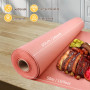 Tikxlafe Papier de boucherie rose, rouleau de 53 m, papier kraft pour barbecue largeur 45 cm Le papier de boucherie original pou
