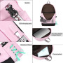 Arya Cartable Fille Primaire Sac à Dos Collège CM1 CM2 5 6ème 8 9 10 11 12 Ans